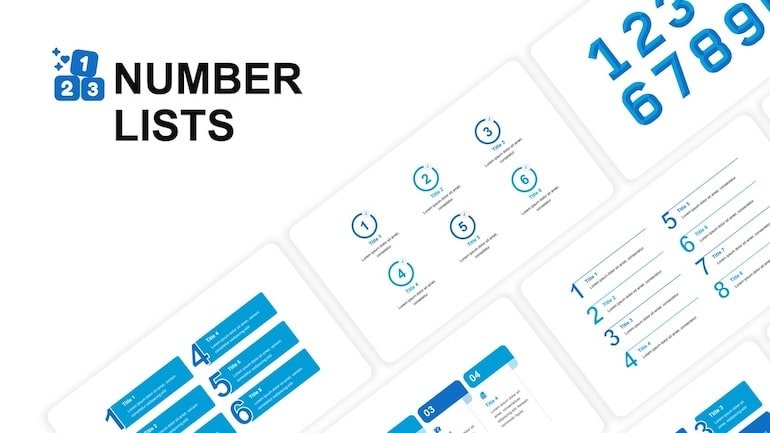 NumberLists_PowerPoint_Slides_ExpertSlides